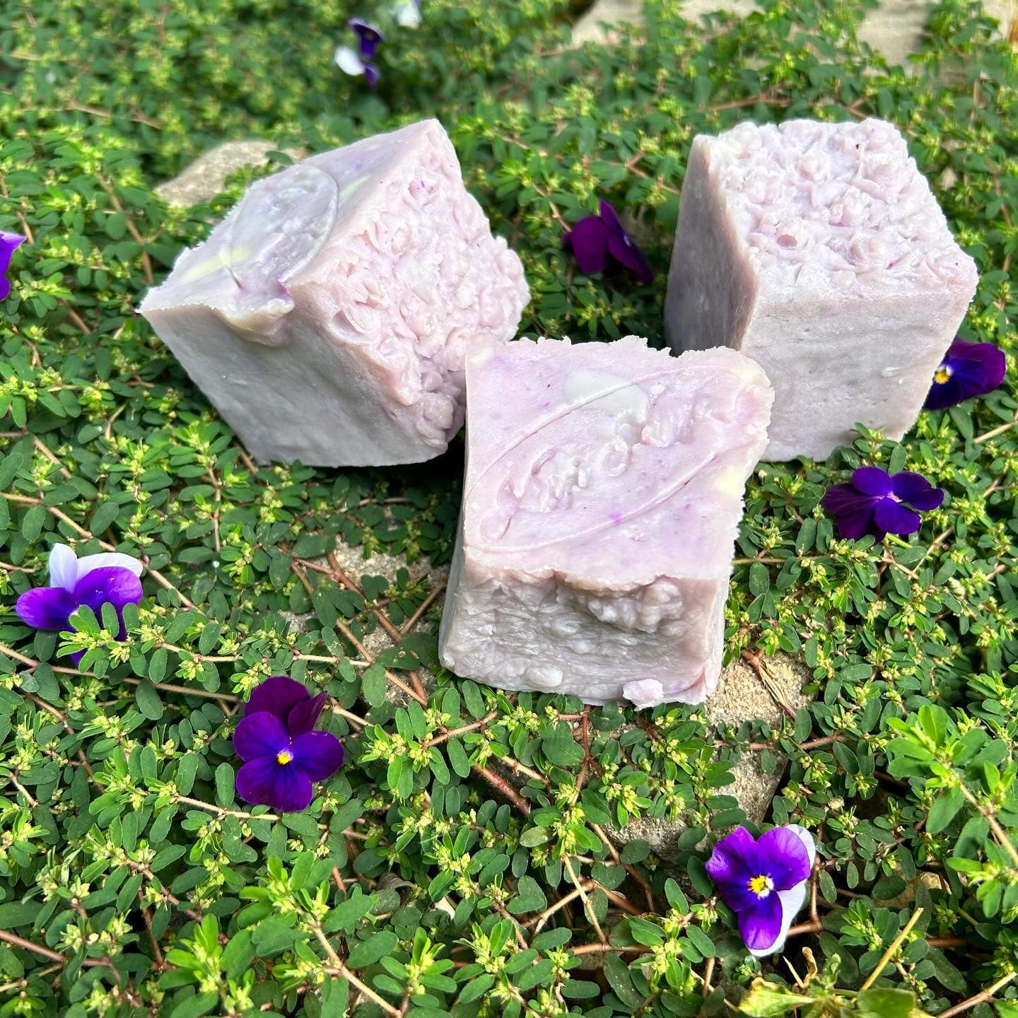 Violet Soap, Floral Scent, Vegan Soap
