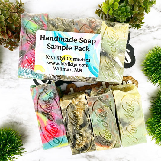 Soap Sample Pack: Favorites - Starry Skies, Northern Lights, Alice, Avocado Lime
