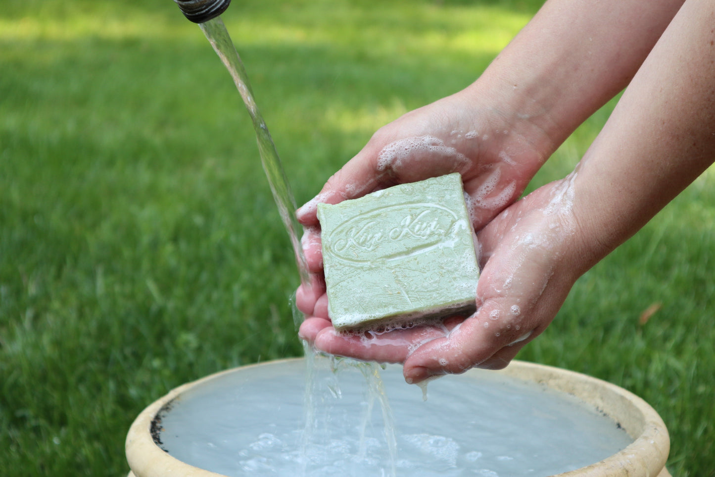 Gardener Soap, Loofah Soap, Exfoliating Soap,