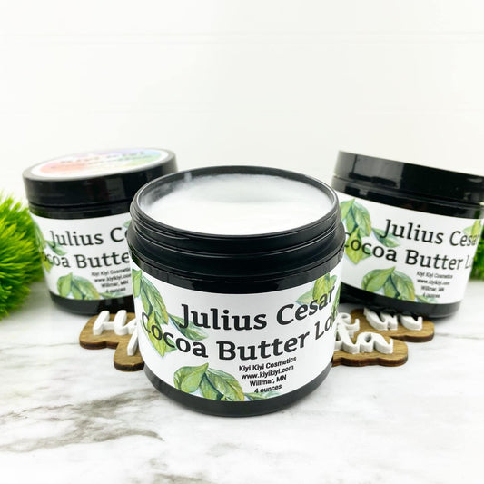Julius Cesar Lotion, Cocoa Butter Lotion, Lush Scent Dupe