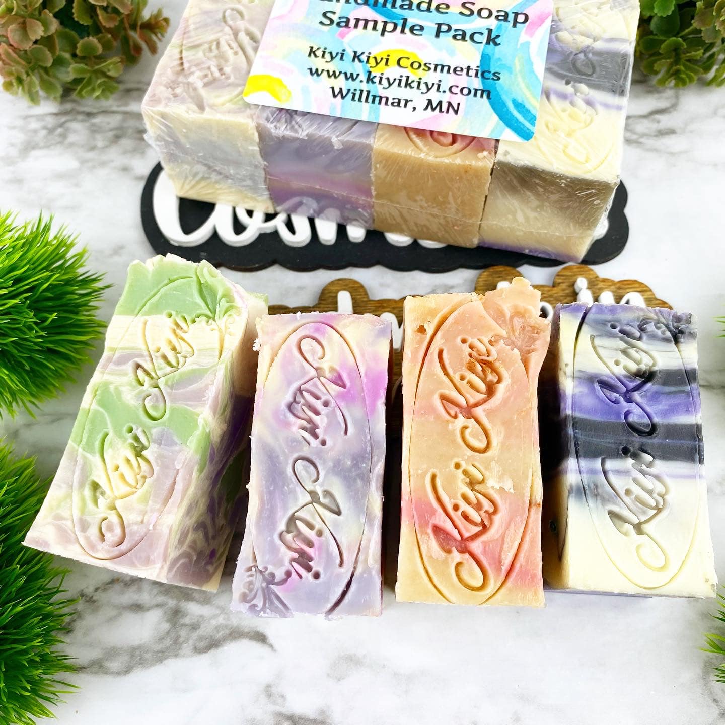 Mini Soap Sample Pack - Florals: Lilac, Lavender, Ursula, Peony