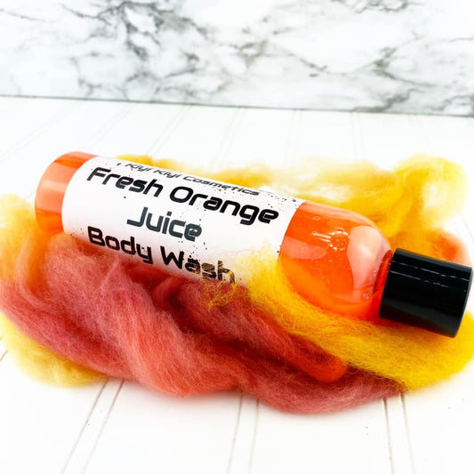 Orange Juice Body Wash, Shower Gel
